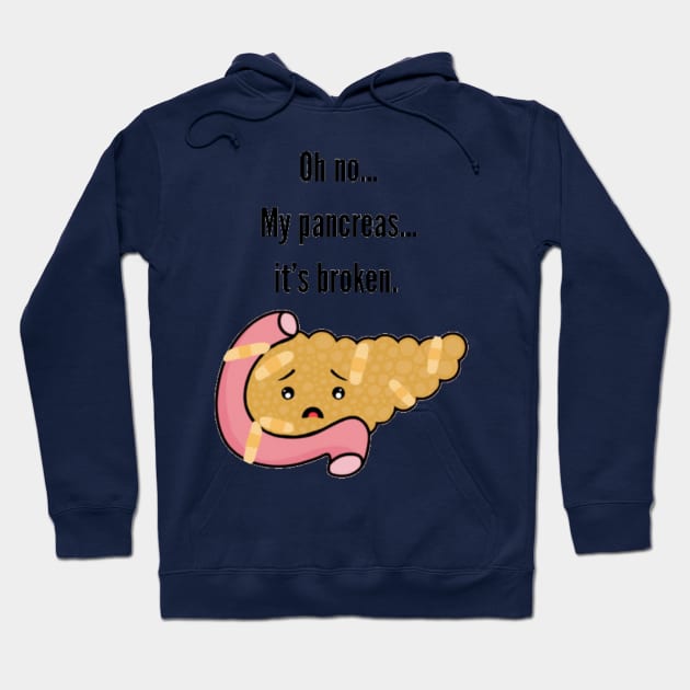 Oh no… My Pancreas…it’s Broken Hoodie by CaitlynConnor